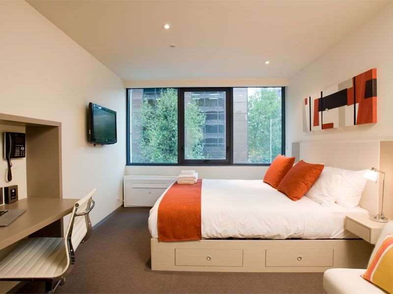 멜번 시티 템포 – 퀸 스트리트 아파트 호텔 객실 사진
